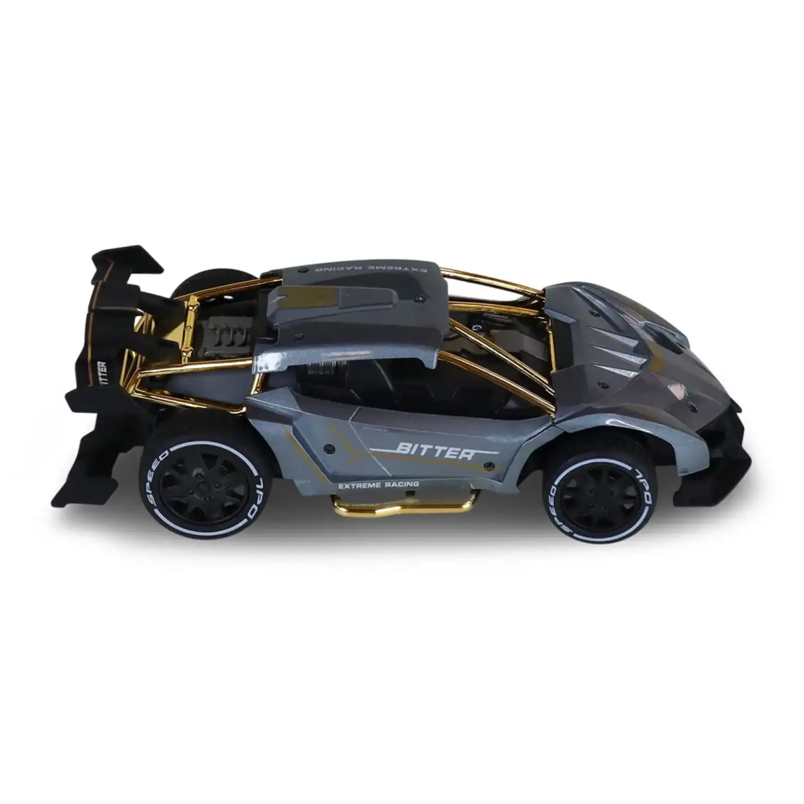Автомобиль KS DRIVE на р/у - EXTREME RACING (металл. корпус, аккум. 3.7V, 2,4 ГГц, серебристый) (SL-8212ARHS)