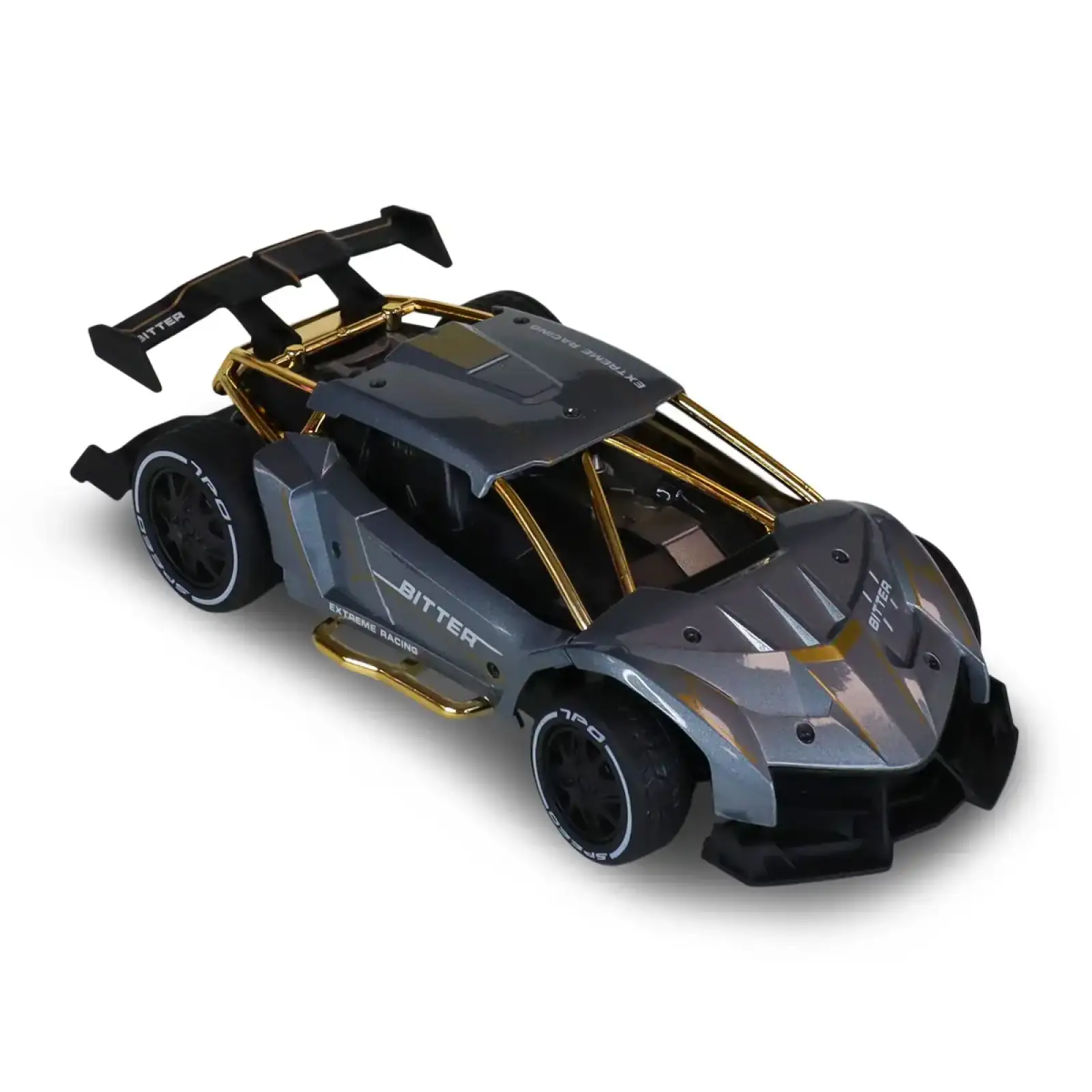 Автомобиль KS DRIVE на р/у - EXTREME RACING (металл. корпус, аккум. 3.7V, 2,4 ГГц, серебристый) (SL-8212ARHS)