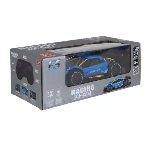Автомобиль KS DRIVE на р/у - EXTREME RACING (металл. корпус, аккум. 3.7V, 2,4 ГГц, голубой) (SL-8213ARHB)
