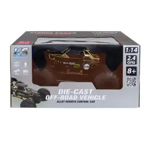 Автомобіль OFF-ROAD на р/к – HIGH SPEED (чорний, метал. корпус, 1:14, 2.4 ГГц, акум. 3,7 V) KS Drive (SL-8399ARH)
