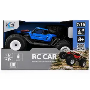Автомобіль OFF-ROAD на р/к – STRONG POWER (синій, 1:16, 2.4 ГГц, акум. 3,7 V) KS Drive (SL-8423ARBl)