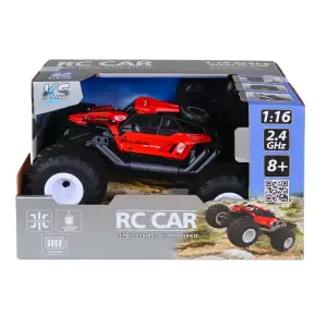 Автомобиль OFF-ROAD на р/у – STRONG POWER (красный, 1:16, 2.4 ГГц, акум. 3,7 V) KS Drive (SL-8423ARH)