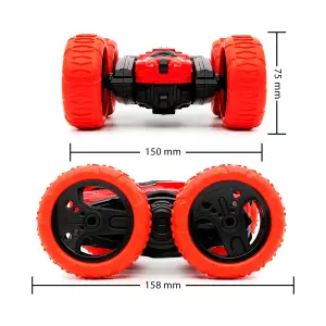 Автомобиль KS DRIVE на р/у - ТРЮКОВЫЙ (2.4Ghz, красно-черный) (STURBWB)