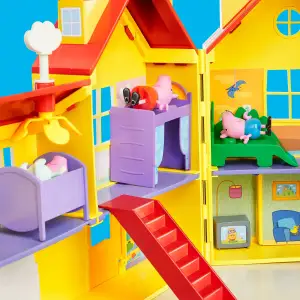 Игровой набор PEPPA FIGURINES – БОЛЬШОЙ СЕМЕЙНЫЙ ДОМ ПЕППЫ Peppa Pig (G0508)