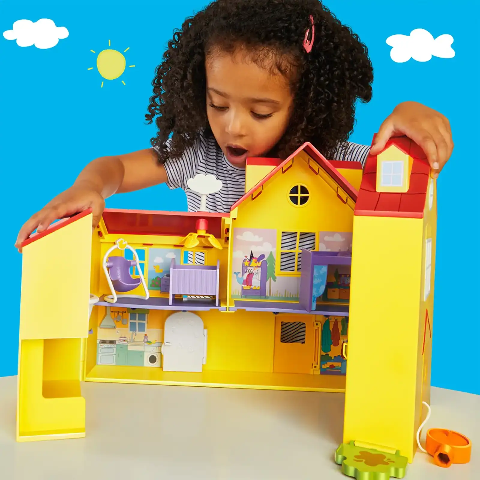Игровой набор PEPPA FIGURINES – БОЛЬШОЙ СЕМЕЙНЫЙ ДОМ ПЕППЫ Peppa Pig (G0508)