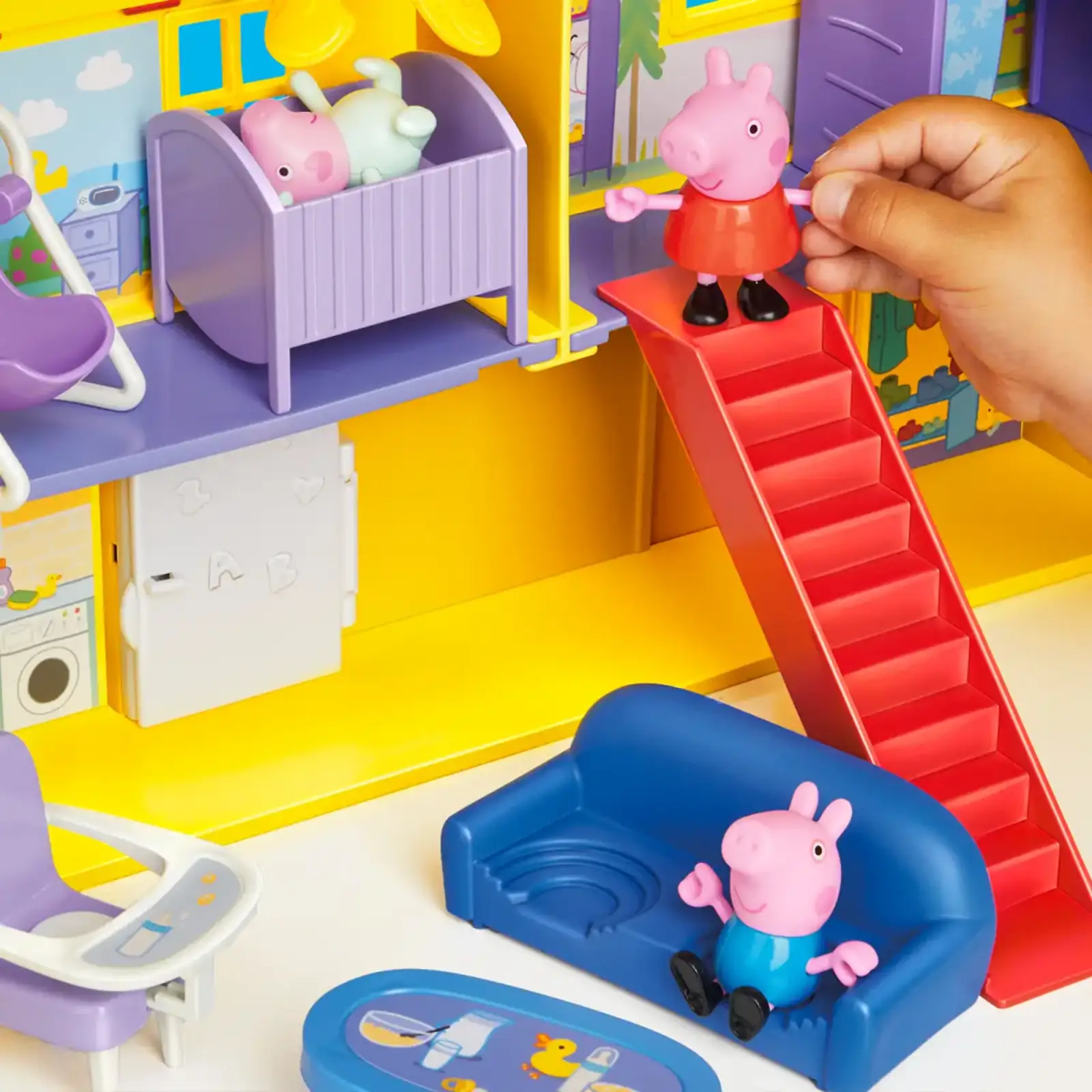Игровой набор PEPPA FIGURINES – БОЛЬШОЙ СЕМЕЙНЫЙ ДОМ ПЕППЫ Peppa Pig (G0508)