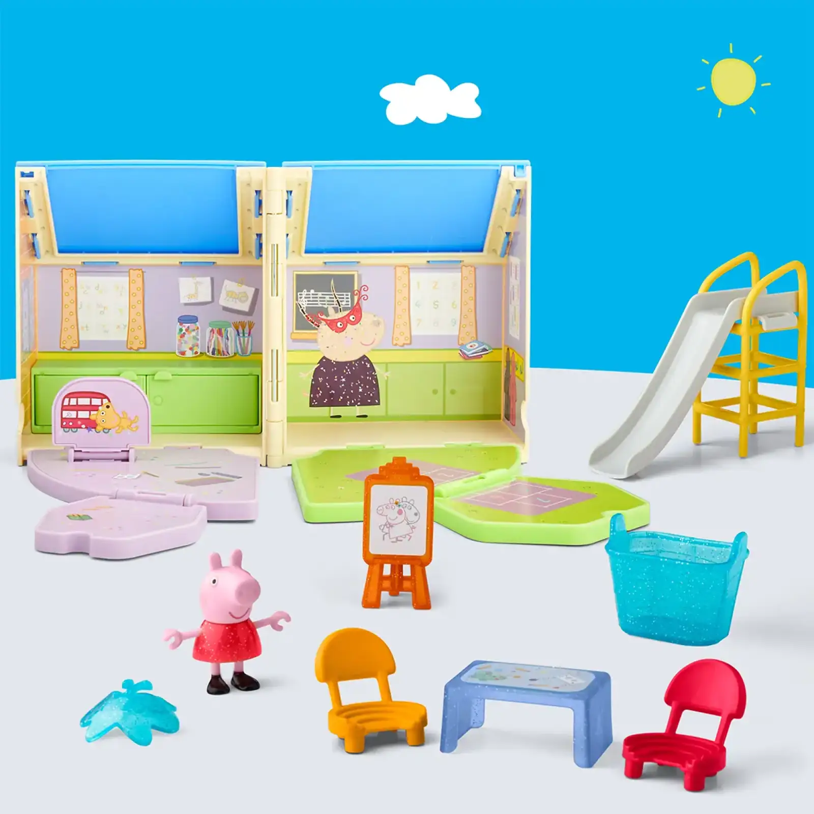 Ігровий набір PEPPA FIGURINES – ДИТЯЧИЙ САДОК ПЕППИ Peppa Pig (G0530)