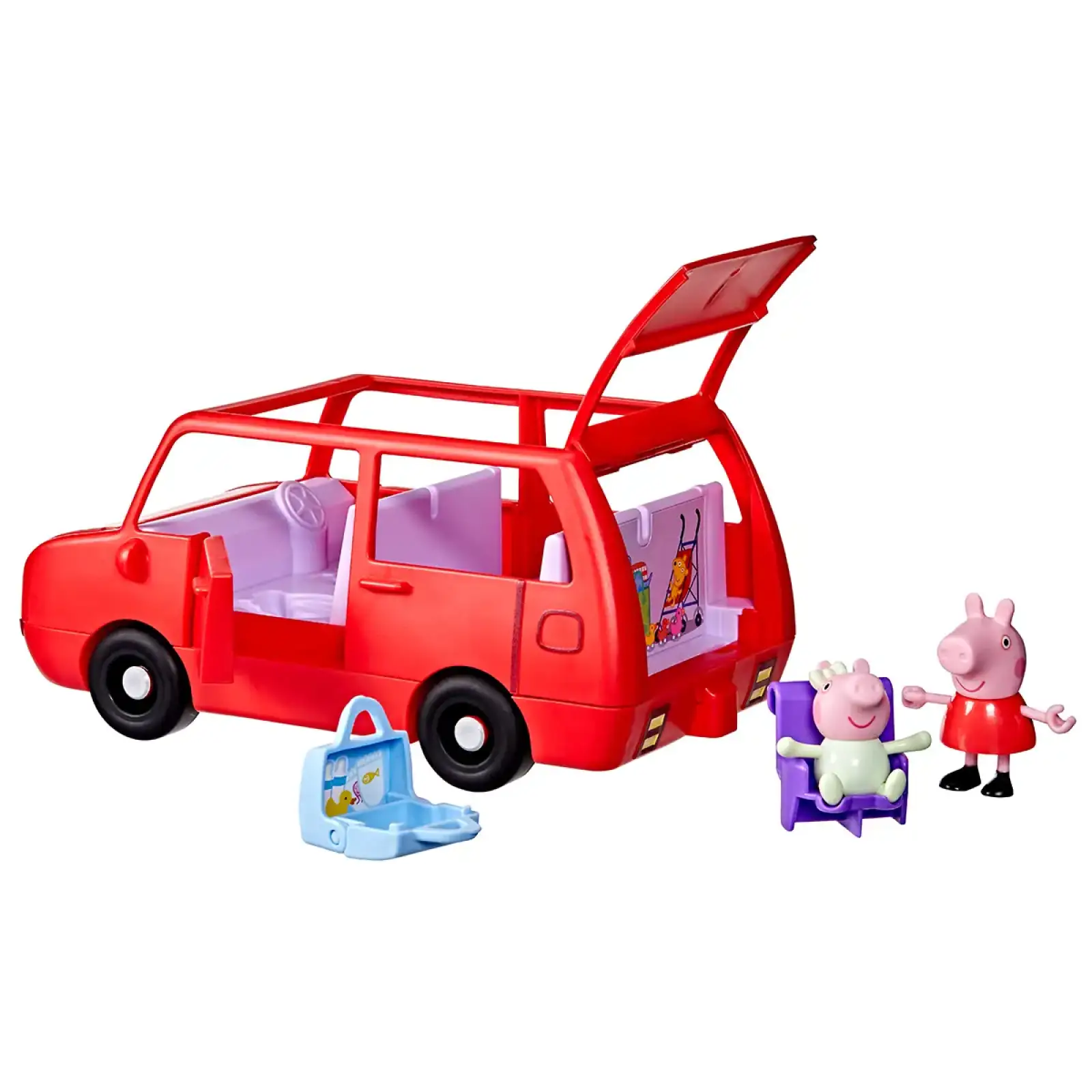 Игровой набор PEPPA FIGURINES – БОЛЬШОЙ СЕМЕЙНЫЙ АВТОМОБИЛЬ ПЕППИ Peppa Pig (G0541)