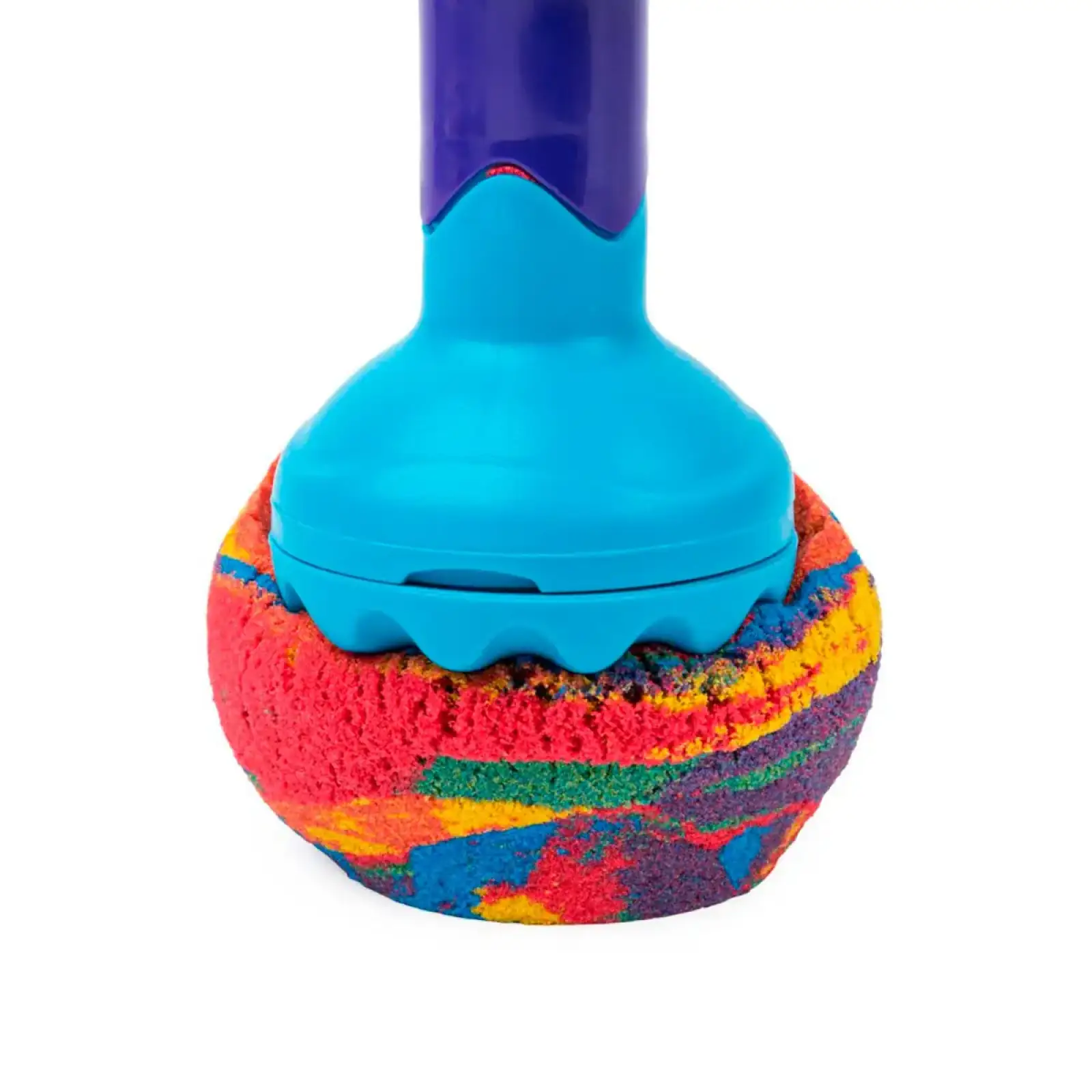 Набор песка для детского творчества - KINETIC SAND РАДУЖНЫЙ МИКС (3 цвета, 383 g, аксесс.) (71474)