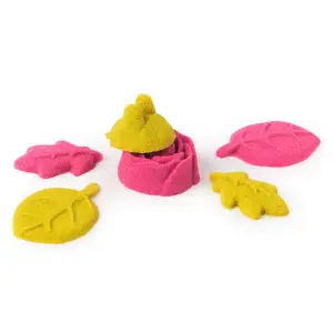 Набір піску для творчості - KINETIC SAND КАЗКОВІ КВІТИ (2 кольори, 227 g, аксес.) (71677)