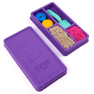 Набор песка для творчества - KINETIC SAND ЦВЕТНОЕ ПЕЧЕНЬЕ (2 цвета, 227 g, акссес.) (71678)