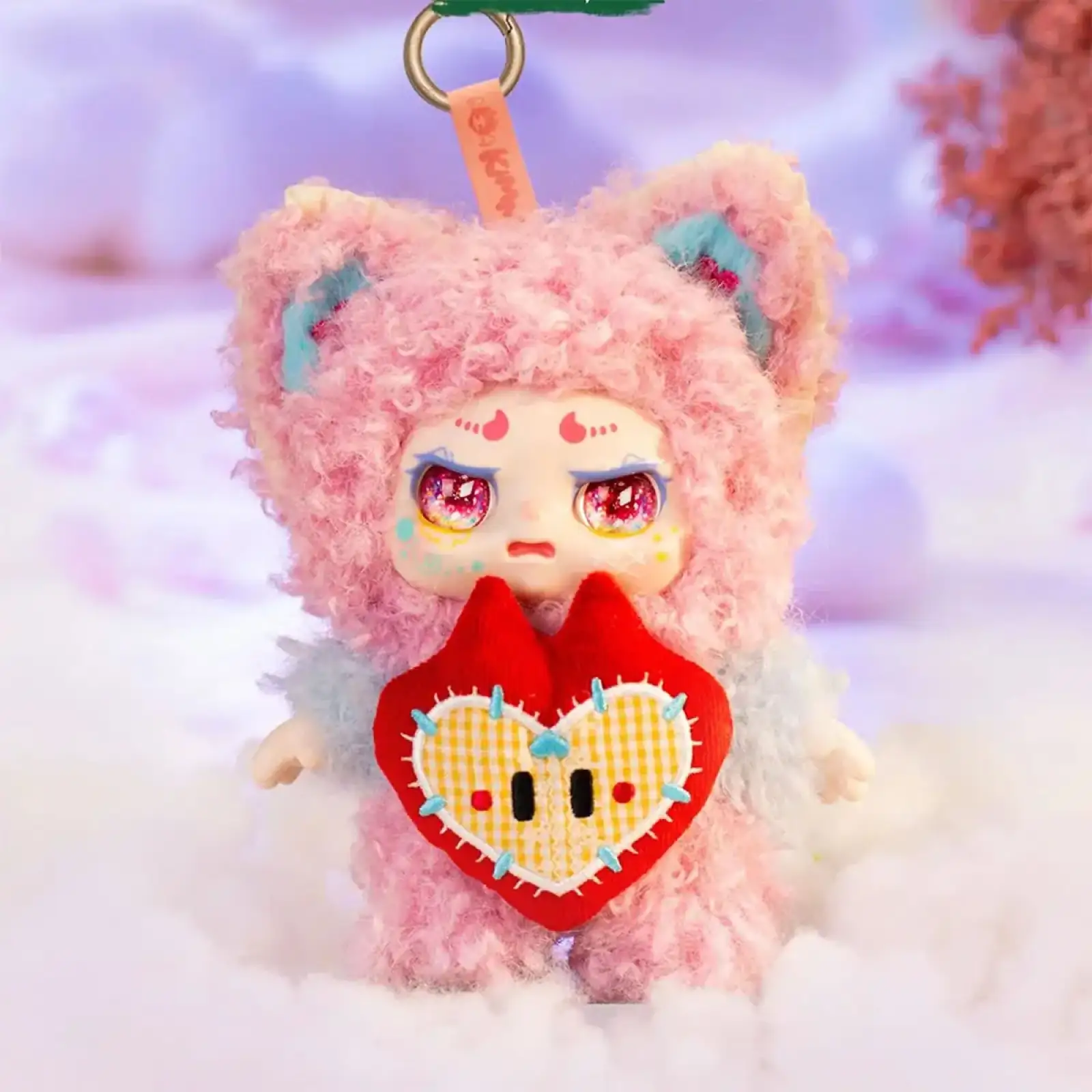 Коллекционная мягкая игрушка с кольцом POP TOP Kimmon - ОЧАРОВАТЕЛЬНЫЕ СОЗДАНИЯ (в дисп., в асс.) (556015)