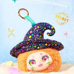 Коллекционная мягкая игрушка с кольцом POP TOP Kimmon - МИЛАШКИ В ШЛЯПКАХ (в дисп., в асс.) (556022)
