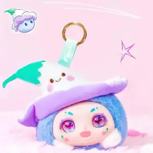 Коллекционная мягкая игрушка с кольцом POP TOP Kimmon - МИЛАШКИ В ШЛЯПКАХ (в дисп., в асс.) (556022)