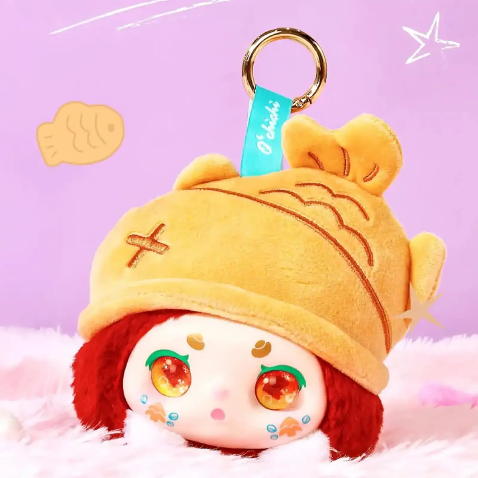 Коллекционная мягкая игрушка с кольцом POP TOP Kimmon - МИЛАШКИ В ШЛЯПКАХ (в дисп., в асс.) (556022)