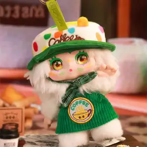 Коллекционная мягкая игрушка с кольцом POP TOP Kimmon - КАВАЙНАЯ КОФЕЙНЯ (в дисп., в асс.) (556023)