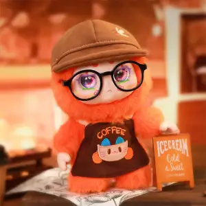 Коллекционная мягкая игрушка с кольцом POP TOP Kimmon - КАВАЙНАЯ КОФЕЙНЯ (в дисп., в асс.) (556023)