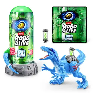 Интерактивный игровой набор ROBO ALIVE S1 - ДНК ВЕЛОЦИЗАВРА Pets & Robo Alive (71139B)