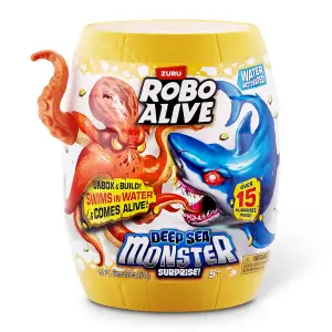 Інтерактивний ігровий набір ROBO ALIVE S1 – ГЛИБОКОВОДНИЙ СЮРПРИЗ. ВОСЬМИНІГ Pets & Robo Alive (71155B)