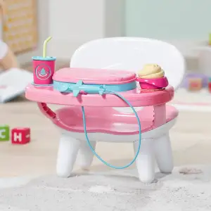 Інтерактивний столик для годування ляльки BABY BORN – ЧАС ОБІДУ (світло, звук) (837009)
