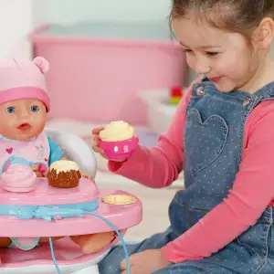 Інтерактивний столик для годування ляльки BABY BORN – ЧАС ОБІДУ (світло, звук) (837009)