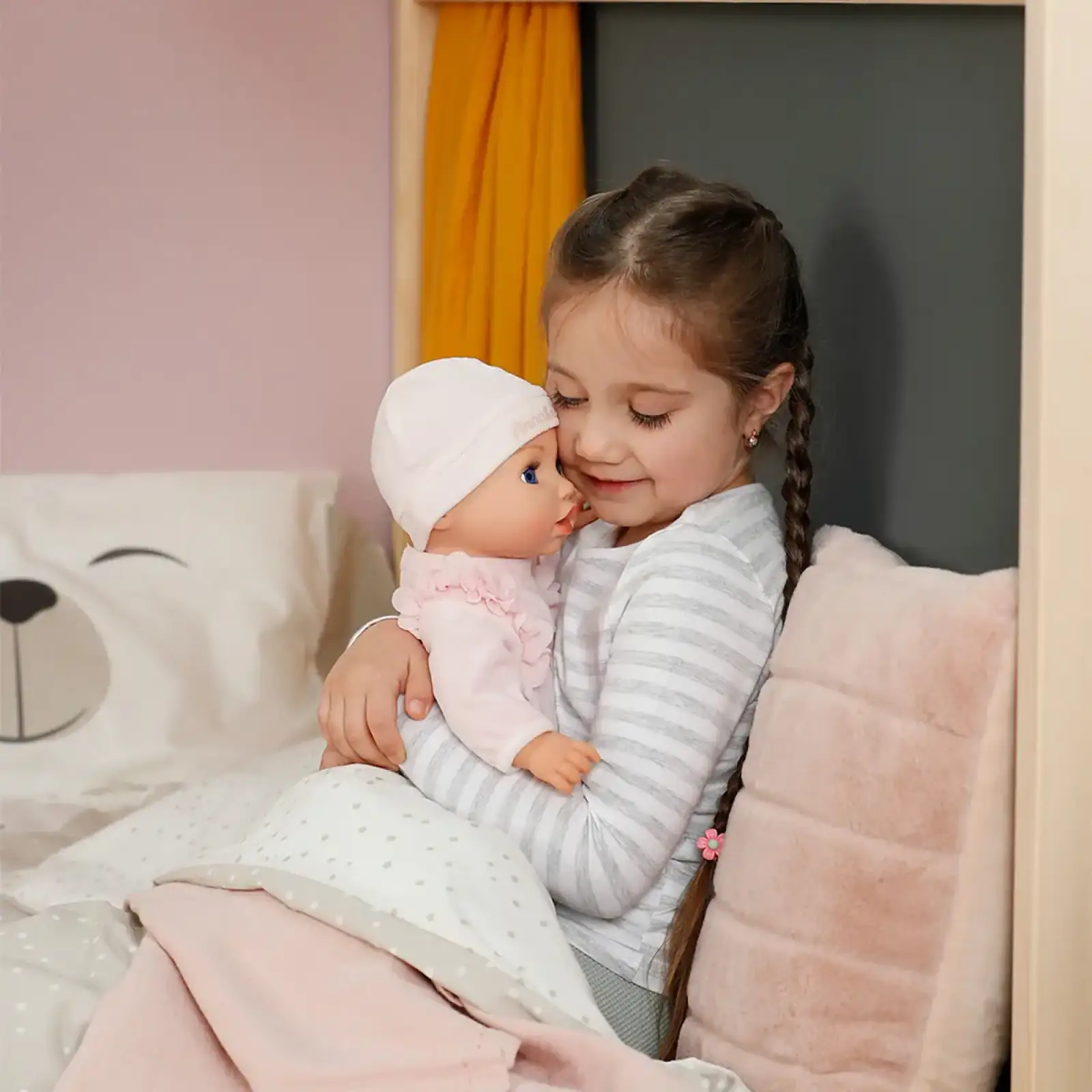 Інтерактивна лялька BABY BORN – АННАБЕЛЬ (43 см, з аксес.) (838396)