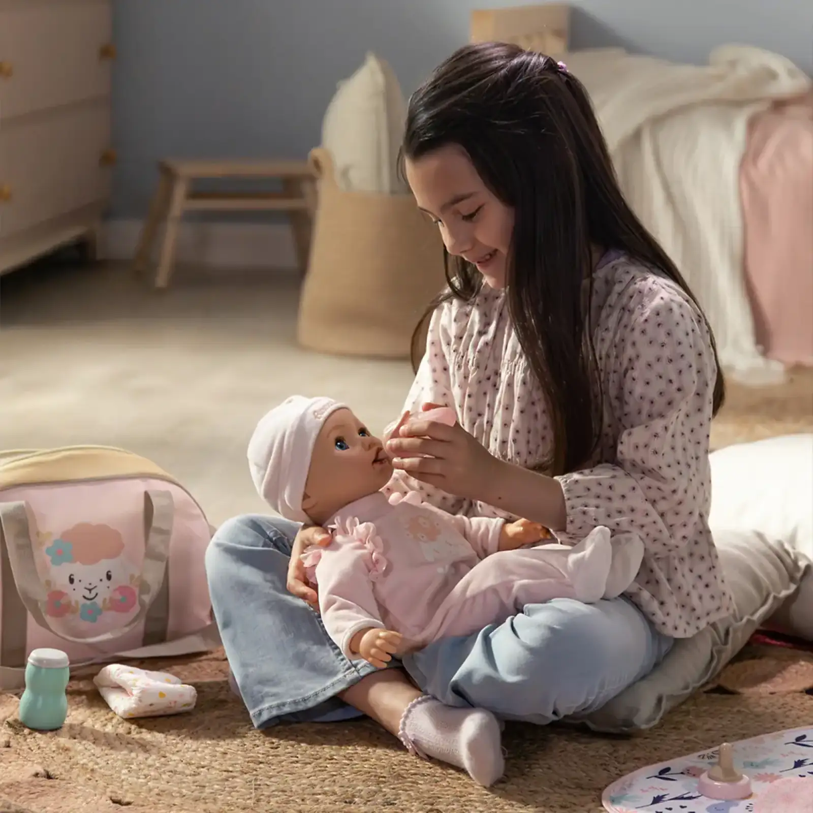 Інтерактивна лялька BABY BORN – АННАБЕЛЬ (43 см, з аксес.) (838396)