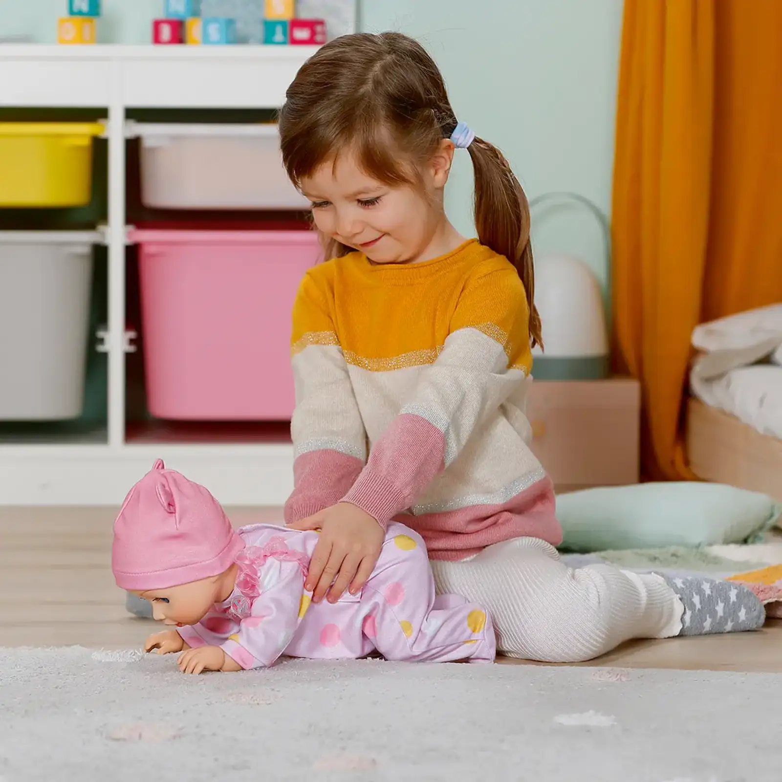 Інтерактивна лялька BABY BORN – ПЕРШІ КРОКИ ЕМІЛІ (43 см) (838426)