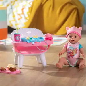 Інтерактивний столик для годування ляльки BABY BORN S2 – ЧАС ОБІДУ (світло, звук) (840634)
