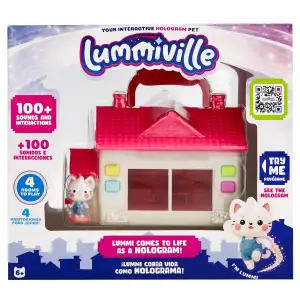 Интерактивная игрушка с цифровым питомцем LUMMIVILLE — ДОМИК С КОТЁНКОМ (930070IM)