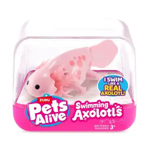 Інтерактивна іграшка PETS ALIVE S1 – АКСОЛОТЛЬ (рожевий) Pets & Robo Alive (9556A)