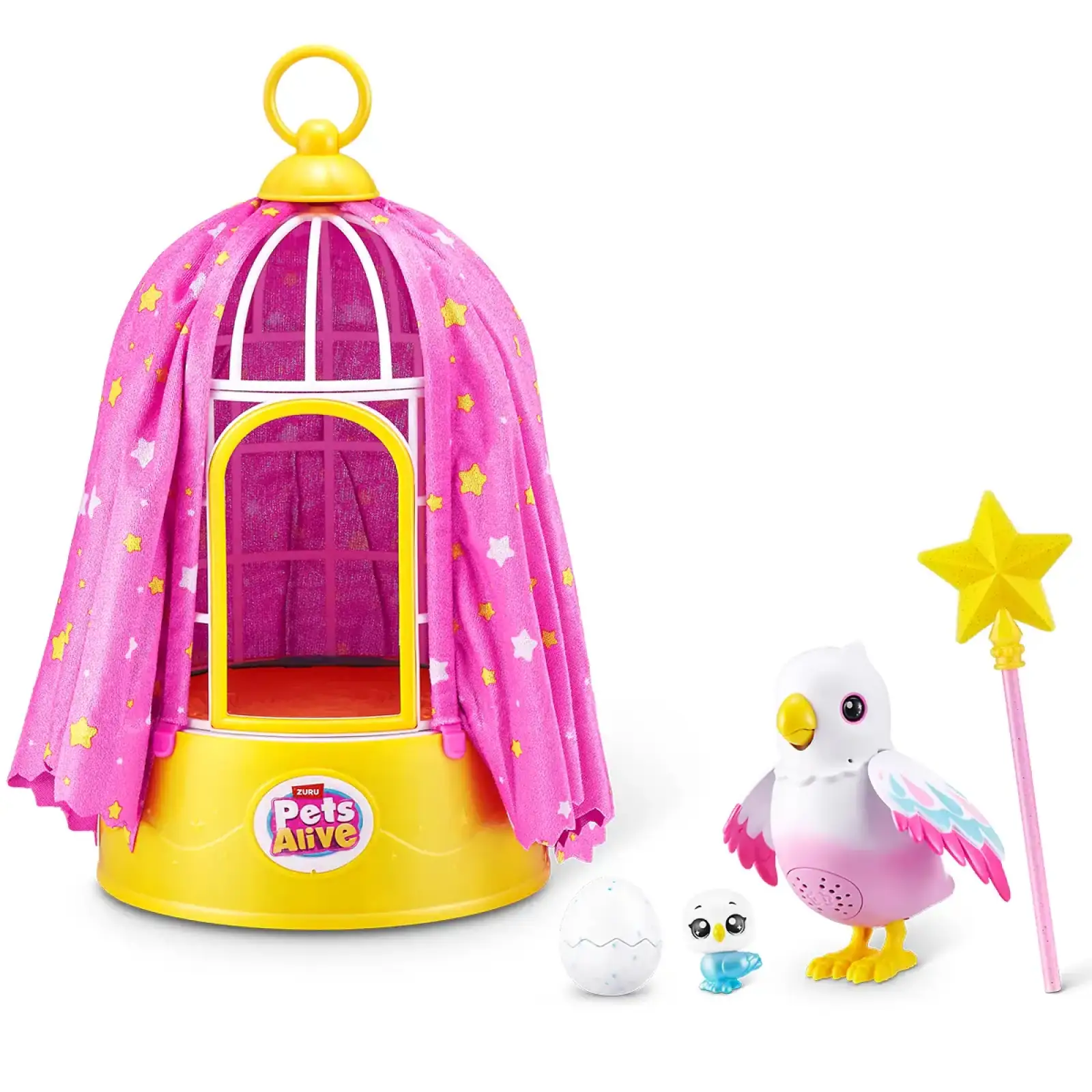 Интерактивный игровой набор PETS ALIVE S1 – ВОЛШЕБНАЯ ПТИЧКА ПОЛЛИ Pets & Robo Alive (9561)