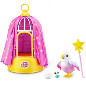 Интерактивный игровой набор PETS ALIVE S1 – ВОЛШЕБНАЯ ПТИЧКА ПОЛЛИ Pets & Robo Alive (9561)