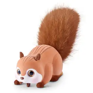 Интерактивная игрушка PETS ALIVE S1 – БЕЛОЧКА (коричневый) Pets & Robo Alive (9565E)