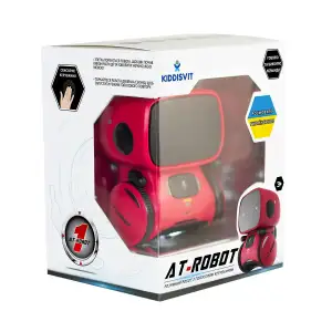Інтерактивний робот з голосовим керуванням – AT-ROBOT (червоний, озвуч.укр.) (AT001-01-UKR)