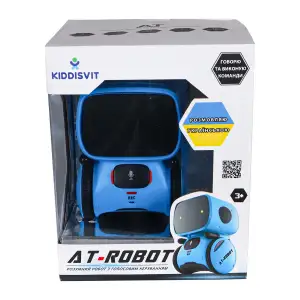 Интерактивный робот с голосовым управлением - AT-ROBOT (синий, озвуч.укр.) (AT001-05-UKR)