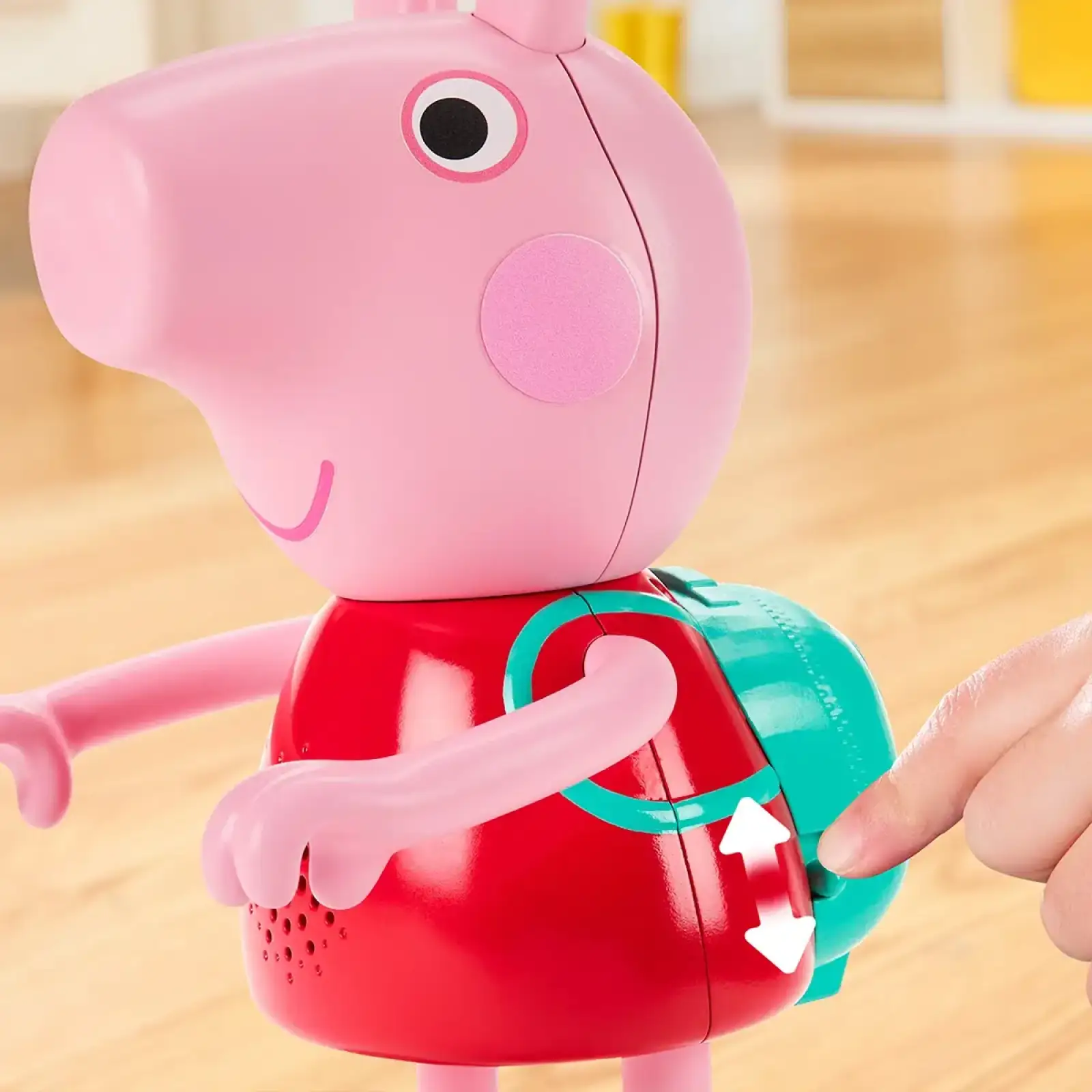 Інтерактивний ігровий набір PEPPA FIGURINES – ПЕППА НА ВЕЛОСИПЕДІ Peppa Pig (G2177)