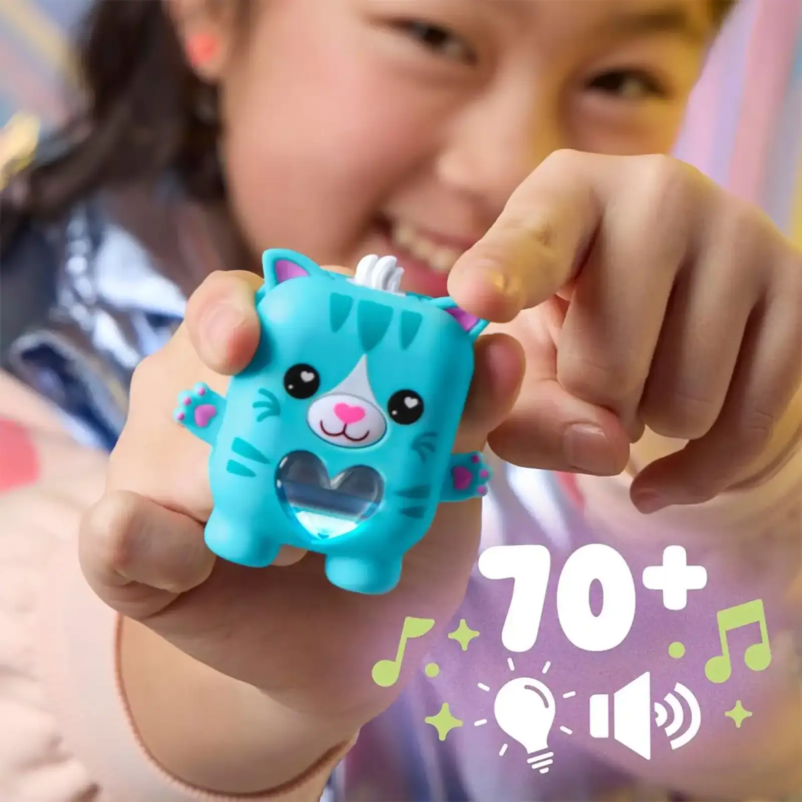 Интерактивная игрушка NANOMALS S1 – СИНИЙ КОТИК (G2208)