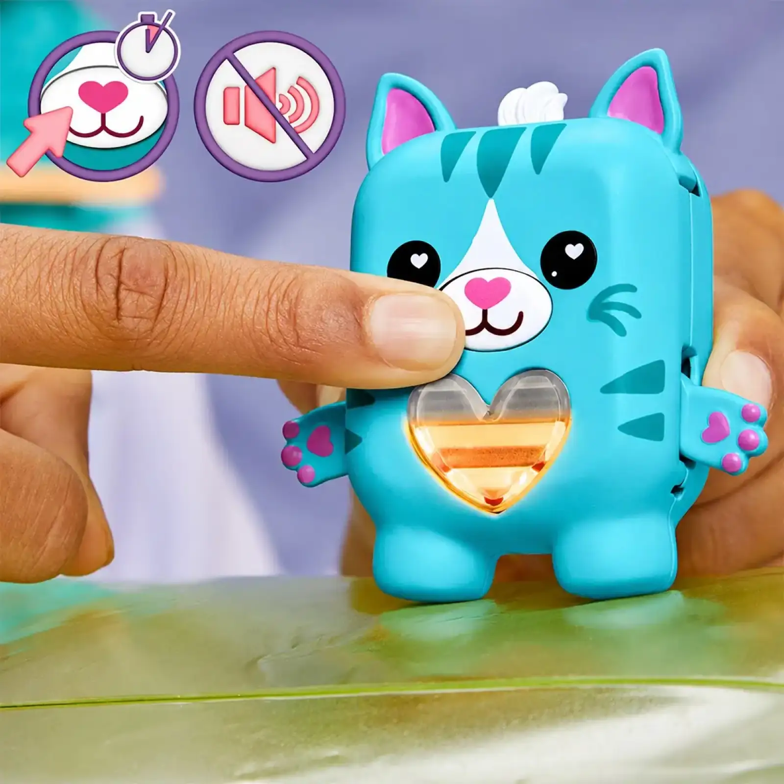 Интерактивная игрушка NANOMALS S1 – СИНИЙ КОТИК (G2208)