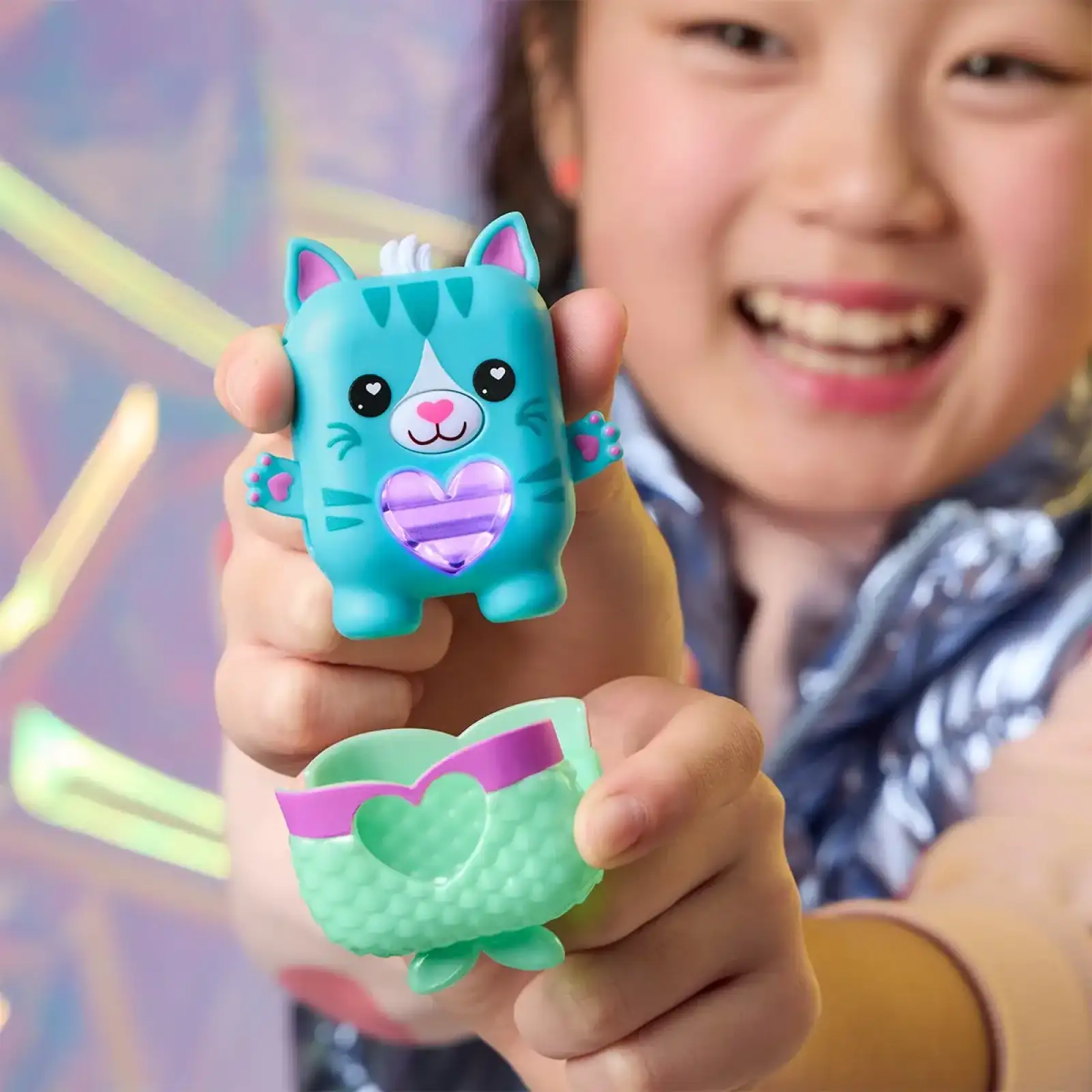 Интерактивная игрушка NANOMALS S1 – СИНИЙ КОТИК (G2208)