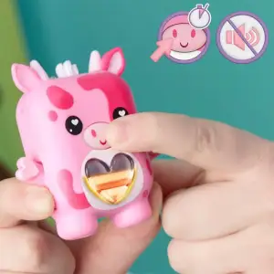 Интерактивная игрушка NANOMALS S1 – КЛУБНИЧНАЯ КОРОВКА (G2212)