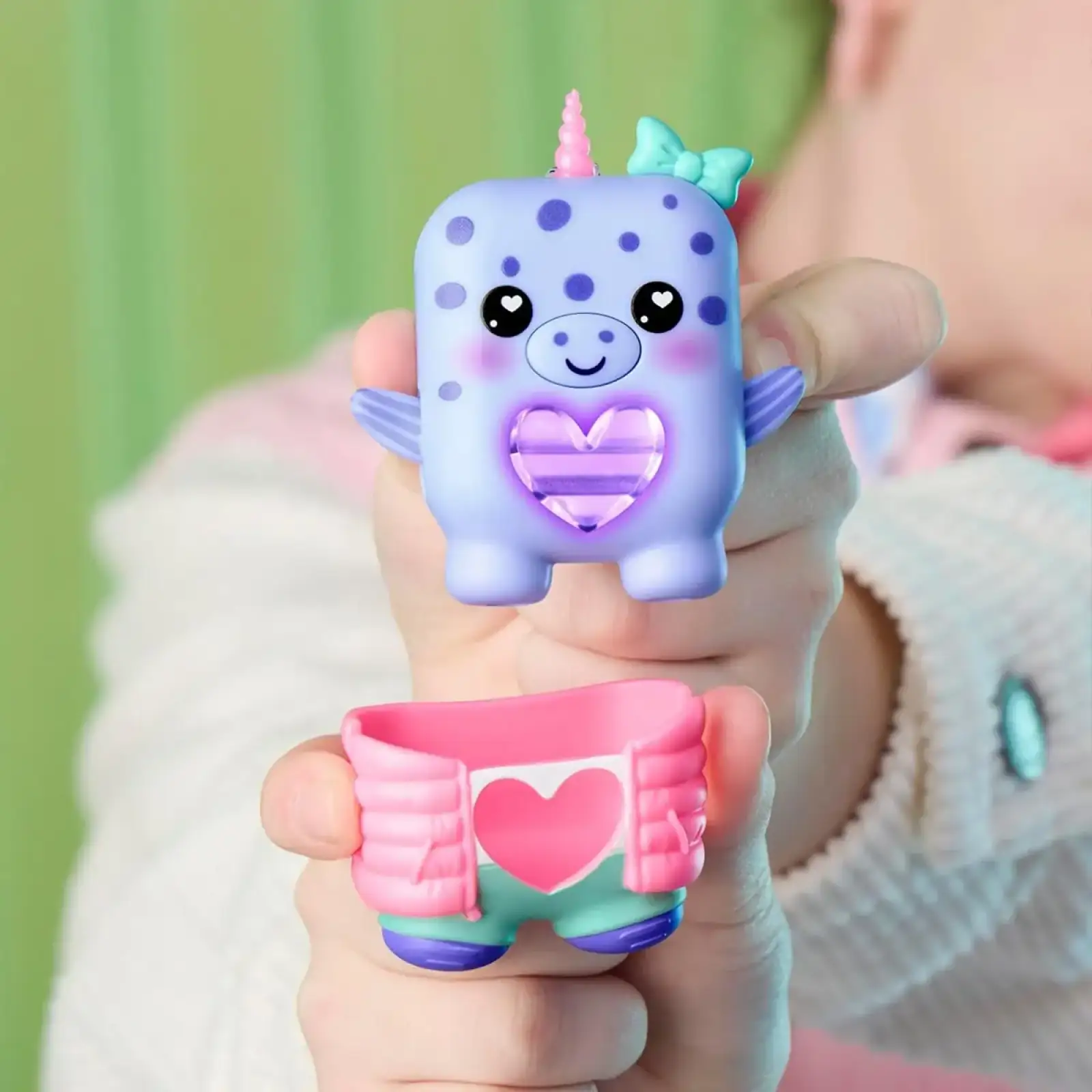 Интерактивная игрушка NANOMALS S1 – СИНИЙ НАРВАЛ (G2214)