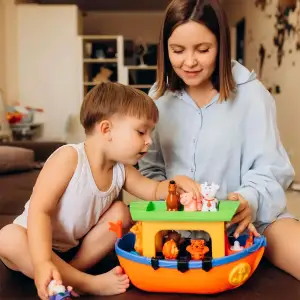 Ігровий набір KIDDI SMART – КОВЧЕГ НОЯ (українська) (063404)