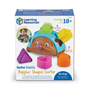Навчальний ігровий набір LEARNING RESOURCES Spike The Fine Motor Hedgehog™ - POP-IT СОРТЕР ЇЖАЧОК (LER9118)