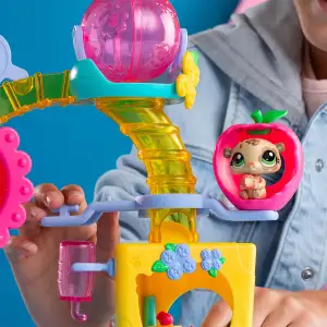Ігровий набір LITTLEST PET SHOP – ФАБРИКА РОЗВАГ (2 фігурки, фабрика, аксес.) (00519)