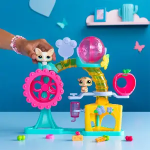 Ігровий набір LITTLEST PET SHOP – ФАБРИКА РОЗВАГ (2 фігурки, фабрика, аксес.) (00519)