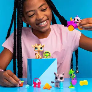 Игровой набор LITTLEST PET SHOP – САФАРИ (3 фигурки, аксесс.) (00524)