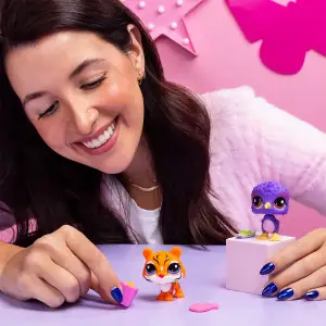 Игровой набор LITTLEST PET SHOP – ВКУСОВЫЕ ПРЕДПОЧТЕНИЯ (2 фигурки, аксесс.) (00528)