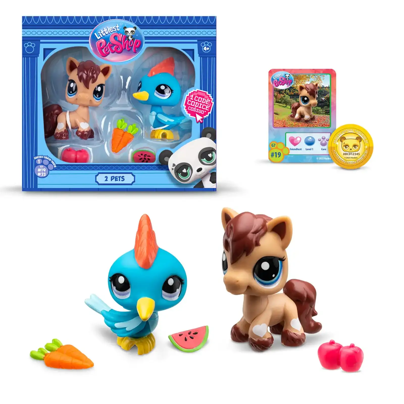 Ігровий набір LITTLEST PET SHOP – ФЕРМЕРСЬКА ФІЄСТА (2 фігурки, аксес.) (00529)