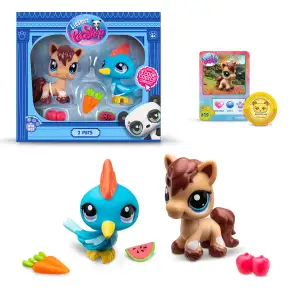 Ігровий набір LITTLEST PET SHOP – ФЕРМЕРСЬКА ФІЄСТА (2 фігурки, аксес.) (00529)